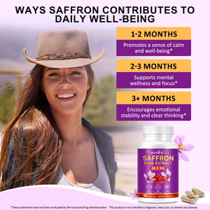 Acentiallabs Natürliche Bio-Safrankapseln zur Steigerung von Energie und Konzentration Vegane Reine Safranextrakt-Kapseln Nahrungsergänzungsmittel für Männer & Frauen - Product Image 4