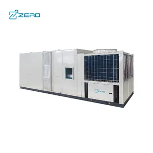 Zero merek Inverter komersial, Unit paket 5 Ton pendingin udara atap pendingin udara HVAC
