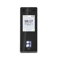 Luz visible Impermeable Reconocimiento facial Huella digital Tarjeta de empleado Sistema de asistencia de tiempo ZK SenseFace Máquina de control de acceso