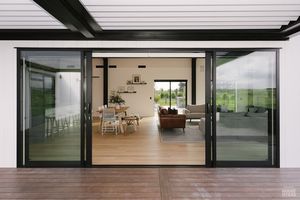 <span class=keywords><strong>Serie</strong></span> <span class=keywords><strong>Prima</strong></span> 190 Heavy-Duty porte scorrevoli per camera da letto forte tifone resistenza impermeabile tenuta antivento camera da letto tranquilla - Product Image 3