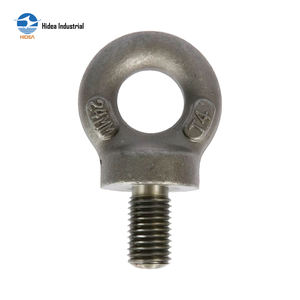 HDIEA Boulon à œillet long industriel, fixation à <span class=keywords><strong>anneau</strong></span>, boulon à œillet collé à collet, filetage métrique BS4278-1, tige normale ou longue - Product Image 4