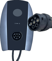 Type2 Commercial EV Station de charge Wallbox OCPP1.6/RJ45/WIFI/LAN/BT/DLB prise en charge 16A/32A courant nominal nouvel état
