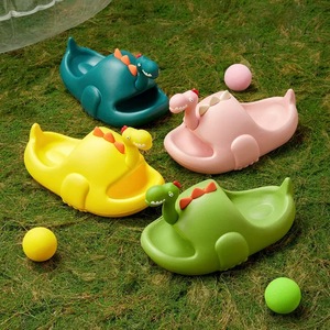 Chaussons pour enfants Dinosaure - Plesiosaure féminin - Tongs en EVA pour enfants à motif de dessin animé pour la maison - Product Image 1