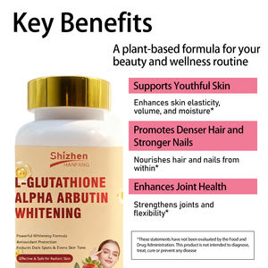 Comprimés blanchissants personnalisés à marque privée <span class=keywords><strong>L</strong></span>-Glutathion <span class=keywords><strong>Alpha</strong></span> <span class=keywords><strong>Arbutine</strong></span> pour <span class=keywords><strong>l</strong></span>'éclaircissement de la peau et antioxydant - Product Image 3