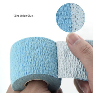 Logo kustom cetak perban perekat elastis EAB berpori untuk pegangan kait angkat besi dengan bebas lateks - Product Image 2