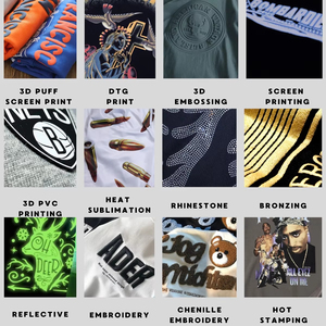 เสื้อยืดคอกลม100% ลำลองแขนสั้นโอเวอร์ไซส์ใส่สบายระบายอากาศได้ดีพิมพ์ลาย245กรัม - Product Image 5