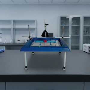 Ripple Tank Physics Lab Equipment with Power <b>Supply</b> - Metal Frame Wave Motion Demonstration <b>Educational</b> Tool - Product Image 3