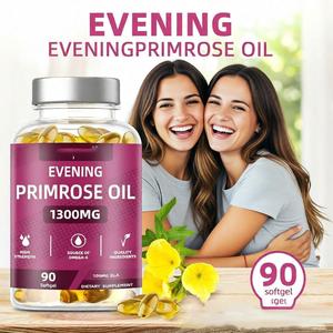 Olio di Enotera 1300mg in Capsule per l'Equilibrio Ormonale e il Benessere della Pelle negli Adulti - 90 Capsule/Flacone - Product Image 3