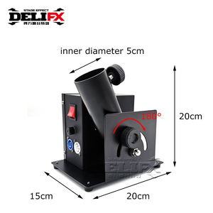 Máquina Automática de Papel de Colores Delifx, Mini Pistola Eléctrica de Polvo de Colores, Granadas de Humo para Futuros Padres Felices - Product Image 4