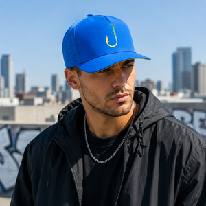 Gorra de Golf de 5 Paneles con Bordado de Silicona Impresa, Personalizada OEM, MOQ Bajo, Alta Calidad, Cierre a Presión, Visera Plana, Transpirable y Duradera para Hombre - Product Image 5