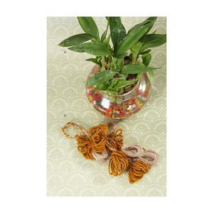 Fournisseur et fabrication en vrac de pampilles en Jute acrylique par réfractex fabriqué en inde pour la meilleure qualité et à bas prix - Product Image 1