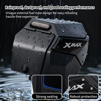 Boîtes de rangement latérales Direct Fit XMAX300 32L+28L, étanches, en PE rotomoulé, pour moto, avec serrure