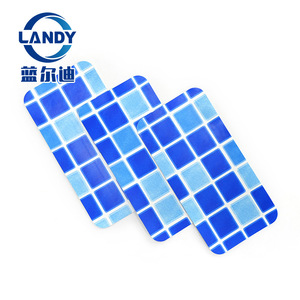 Patch de réparation pour revêtement de piscine Landy, adhésif PVC, petites et grandes tailles, pour réparer les dommages de piscine - Product Image 1