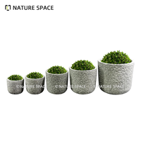 Pot Bunga Fiberglass Ramah Lingkungan, Ukiran Tangan, untuk Penggunaan Dalam & Luar Ruangan, Cocok untuk Rumah, Taman, Balkon, Lantai & Pusat Perbelanjaan