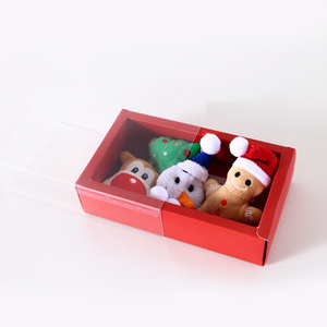 Navidad hombre mascota <span class=keywords><strong>Catnip</strong></span> cachorros de peluche juguetes para perros gatos Kit juguetes suaves para limpiar los dientes juego de juguetes de Navidad - Product Image 1