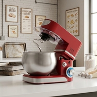 Beliebter 110V 5l Spiral-Kneter für Mehl und Teig, Küchenmaschine für Kuchen und Backwaren, Standmixer für Bäckereien