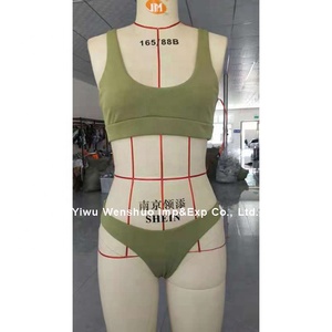 Maiô personalizado de biquíni com etiqueta personalizada de roupa de banho ecológica OEM profissional diretamente da fábrica - Product Image 5