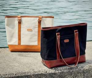 Custom Canvas Tote Bag <b>Large</b> Size with Personalized <b>Print</b> Logo Perfect for Shopping and Commuting Low MOQ Available - Product Image 1