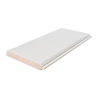 Panneaux muraux personnalisables en bois massif apprêté blanc Design moderne en forme de bateau pour une application de chambre à coucher étanche et insonorisée
