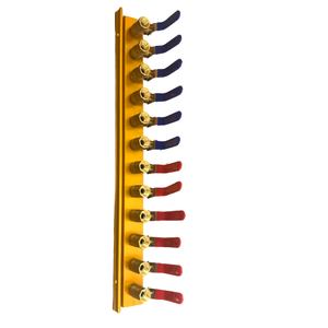 12 способ водоснабжения водные магистрали из Желтой меди с расходомер коллектор для системы охлаждения воды - Product Image 6