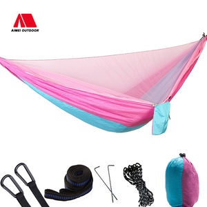 Ultra-léger Étanche Portable <span class=keywords><strong>Parachute</strong></span> Nylon Adultes Portable Camping Jardin Confortable et Durable 201D Nylon Hamac Swing - Product Image 5