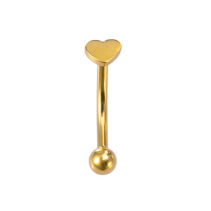 Anillos de <span class=keywords><strong>Ombligo</strong></span> en Forma de Corazón con Rosca Interna de <span class=keywords><strong>Acero</strong></span> Quirúrgico 316L, Joyería para <span class=keywords><strong>Piercing</strong></span> Corporal, Listos para Enviar - Product Image 5