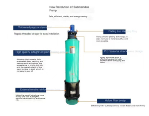 Bomba Sumergible Centrífuga de Acero Inoxidable de Venta Directa con Interruptor de Flotador Multietapa y Caja de Control Automático - Product Image 6