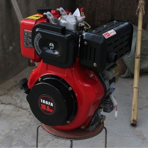 Moteur monocylindre 4 temps refroidi par air 186FA 10,0 CV, démarrage électrique, moteur pour machines - Product Image 3