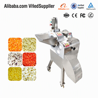 5Mm Kubus Aardappel/Wortelen/Uien Snijmachine, Groente Dicer Te Koop