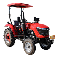 Tracteur multifonctionnel Euro 5 CE EPA 50Hp pour l'agriculture, l'irrigation, le levage hydraulique, l'élevage, tracteur 4x4