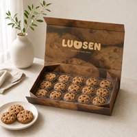 Boîtes d'emballage rigides de haute qualité pour chocolats, bonbons, snacks et biscuits, avec impression numérique et fermeture magnétique