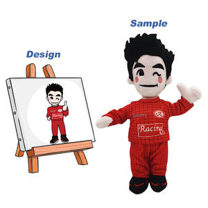 OEM özel 10CM 20CM <span class=keywords><strong>30CM</strong></span> peluş bebek karikatür çocuk kişiselleştirilmiş peluş oyuncak Unisex özel peluş - Product Image 1