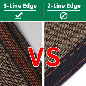 75gsm auvent extérieur café pare-soleil filet jardin pare-soleil filet serre ombre couverture HDPE Pergola <span class=keywords><strong>ombrage</strong></span> <span class=keywords><strong>voile</strong></span> - Product Image 4