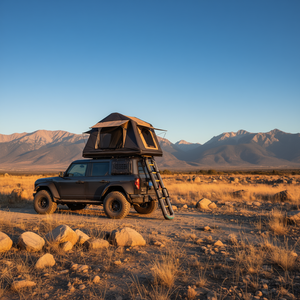 Carpa de Techo D0100HRIK68 para Vehículos 4x4 Todoterreno, Doble Capa de Tela Oxford de Poliéster, Apertura Automática Rápida, Una Habitación, Tres Estaciones - Product Image 2