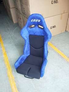 Siège de voiture modifié de grande taille EDDY, style ergonomique SR3, siège de course haut de gamme en daim pour le drift/le simulateur de course - Product Image 2