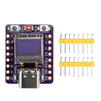 Carte de développement Supermini ESP32-C3 avec écran OLED de 0,42 pouce, affichage à lumière blanche, BT, interface Type-C