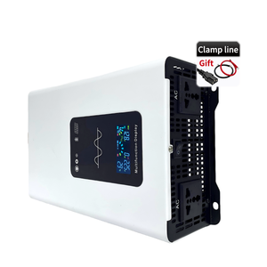 Convertisseur d'énergie <span class=keywords><strong>solaire</strong></span> à onde sinusoïdale pure monophasé haute efficacité 2300W, DC12V-72V vers AC 10A/20A, pour voiture, maison, système photovoltaïque - Product Image 3