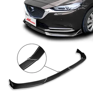 3 Buah PP Hitam Bibir Depan/Bumper untuk Mazda 6/ Atemze Kit Bodi Serat Karbon Kit Mobil Tuning 2019 Suku Cadang Mobil Lainnya