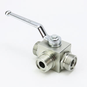 วาล์วบอลเกลียวนอกแบบสองตำแหน่งสามทาง ความดันสูง รุ่น KHB3K-M30*1.5 ผลิตจากเหล็กกล้าคาร์บอนโดยผู้ผลิต - Product Image 4