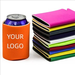 Porte-canette en néoprène personnalisé, refroidisseur de canette isolé pour bière, fête, <span class=keywords><strong>camping</strong></span>, plage, rassemblement - Product Image 1