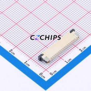 FPC-1.0AX-17PWCR-H25 FFC/FPC Connector SMD,P=1mm,Horizontal Mount Connector Drawer Type Bottom Contact 17P 1mm - Product Image 2