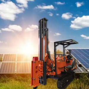 زاحف شمسي كهرضوئي هيدروليكي سائق كومة مطرقة اهتزازية سائق كومة شمسية - Product Image 4