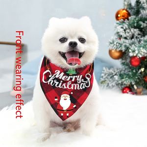 Pañuelo <span class=keywords><strong>para</strong></span> Perro, Bandana Personalizada con Logotipo, Sublimación, Dobladillo Cosido, Poliéster, Pañuelo Triangular <span class=keywords><strong>para</strong></span> Mascotas, <span class=keywords><strong>Accesorios</strong></span> de Ropa <span class=keywords><strong>para</strong></span> Mascotas - Product Image 3