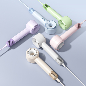 Sèche-cheveux professionnel haute vitesse 2026, 1400W, puissant, ionique, sans pales, compact, pour salon et hôtel - Product Image 6