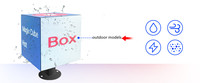 Display LED Cubo Magico Intelligente a 5 Facce P2.5 P3, Schermo Sospeso per Interni ed Esterni