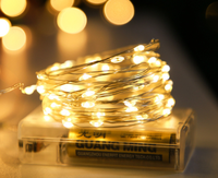 Lampe LED 3D en forme de pain d'épices de Noël, lumières en fil de cuivre, piles, DIY, éclairage constant, décoration de Noël, ornement de table, lumière décorative