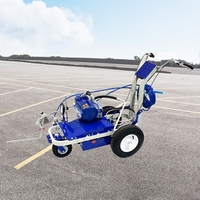 Machine de marquage routier manuelle sans air à peinture froide pour marquage routier et de chaussée, avec service après-vente gratuit et pulvérisation uniforme