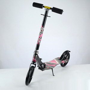 Patinete para niños de 8 a 12 años, de dos ruedas, plegable, con altura ajustable, para uso en la ciudad, la escuela y por parte de jóvenes. - Product Image 1