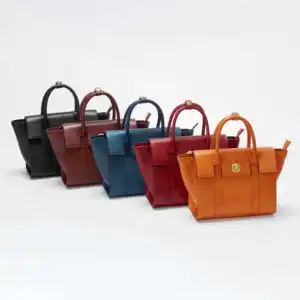 Vintage new temperamented leather bag for women vegetated tanned leather bag wholesale lady hand bags