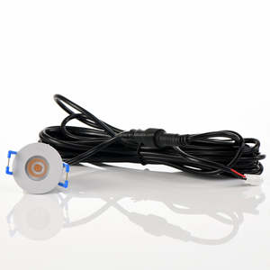 3W 8led Set <strong>Spotlight</strong> Dimmable With Remote Controller and EU <strong>Plug</strong> for SunSpaces Verandas and Garden Rooms. - Product Image 5